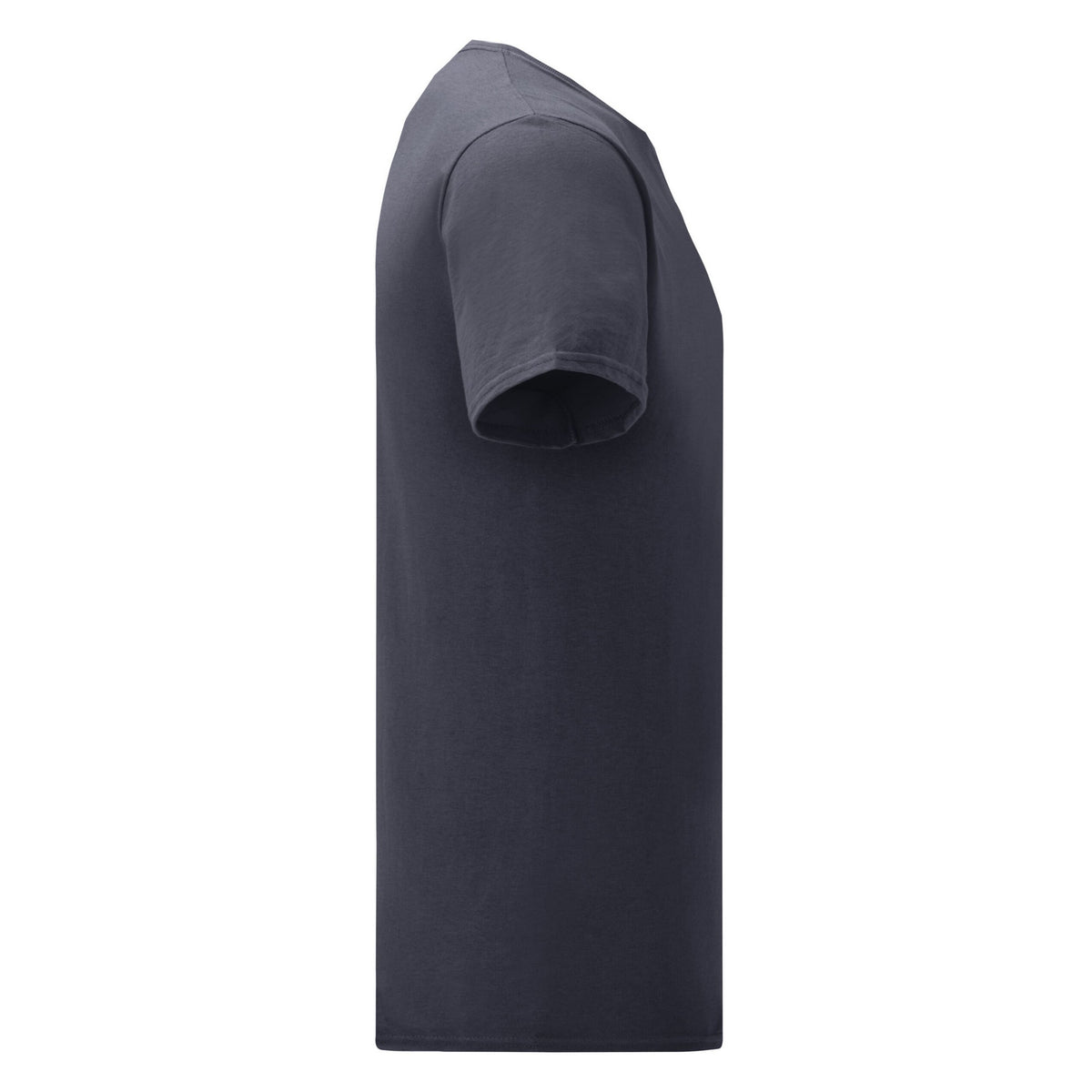 Deep Navy - Side - Fruit Of The Loom Mens Heather Iconic 150 T-Shirt