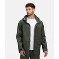 Olive Green - Side - Regatta Mens Stormflex II Jacket