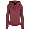 Cherry - Front - Build Your Brand Womens-Ladies Organic Hoodie