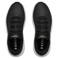 Black-White - Side - Under Armour Mens Charged Pursuit 2 Trainers