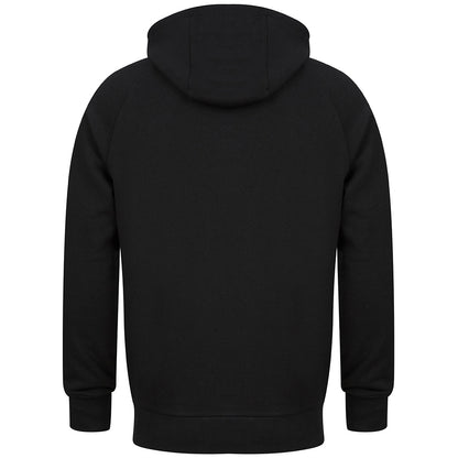 Black - Back - Tombo Unisex Adult Athleisure Hoodie
