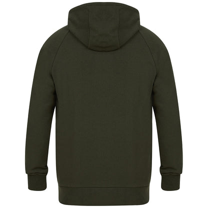 Olive Green - Back - Tombo Unisex Adult Athleisure Hoodie