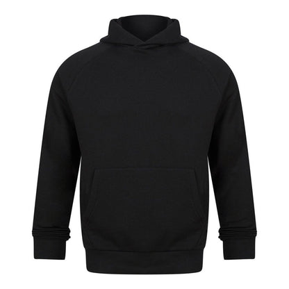 Black - Front - Tombo Unisex Adult Athleisure Hoodie