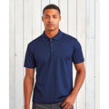 French Navy - Back - Premier Mens Sustainable Polo Shirt