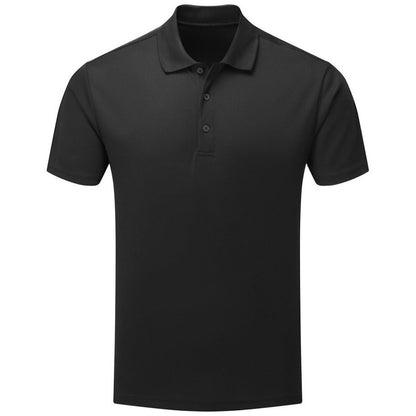 Black - Front - Premier Mens Sustainable Polo Shirt