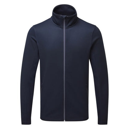 French Navy - Front - Premier Mens Sustainable Zipped Jacket