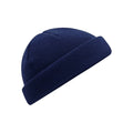 Oxford Navy - Front - Beechfield Mens Fisherman Recycled Beanie