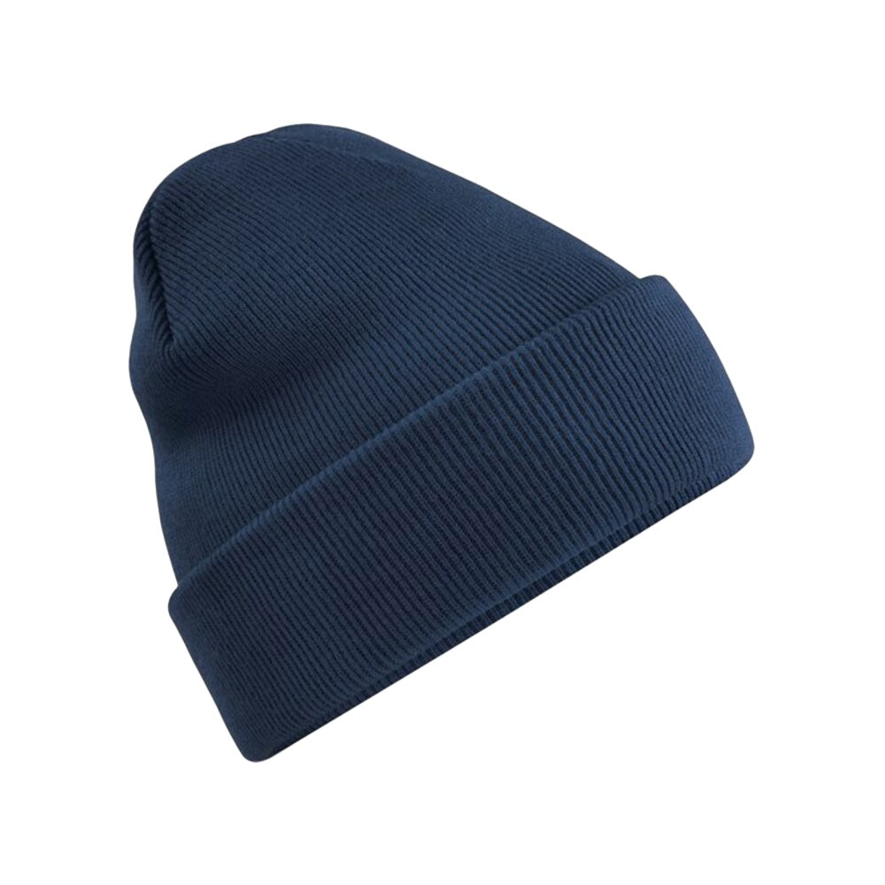 French Navy - Front - Beechfield Original Recycled Cuffed Beanie