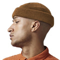 Biscuit Beige - Back - Beechfield Fisherman Mini Recycled Beanie