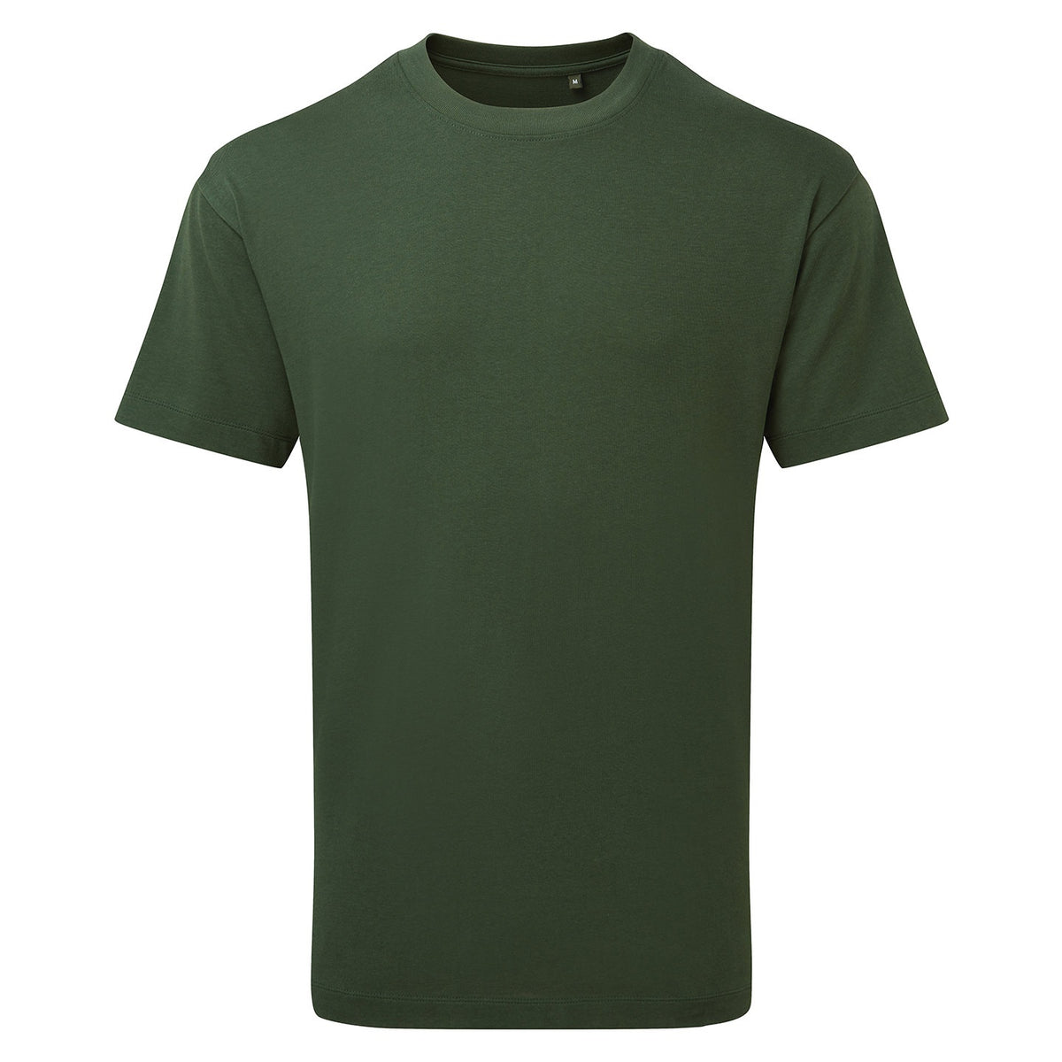 Forest Green - Front - Anthem Mens Heavyweight T-Shirt