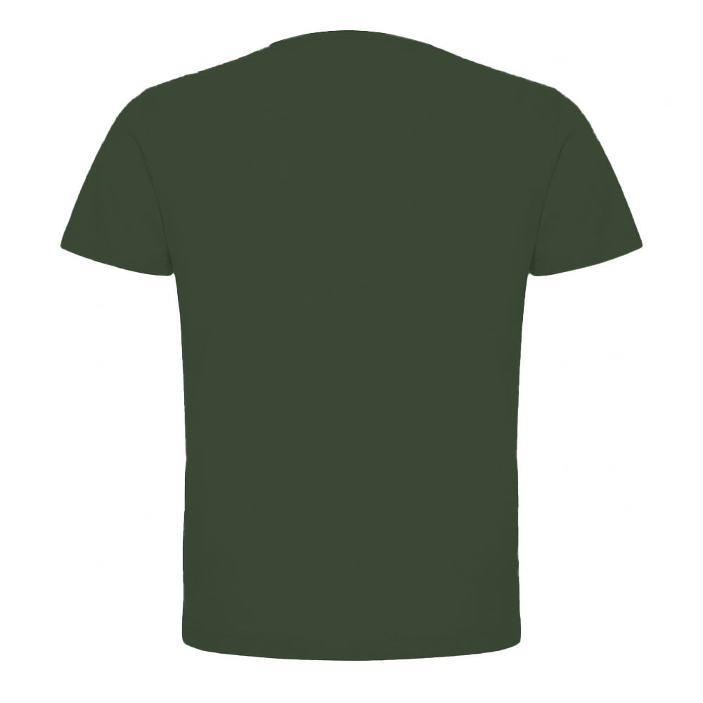 Forest Green - Back - Anthem Mens Heavyweight T-Shirt