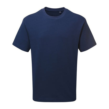 Navy - Front - Anthem Mens Heavyweight T-Shirt