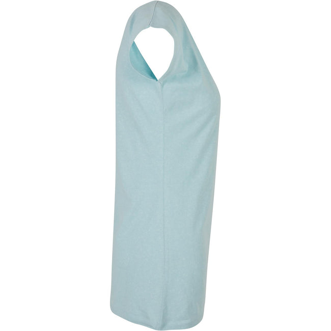 Ocean Blue - Side - Build Your Brand Womens-Ladies Wide Neck T-Shirt