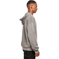 Asphalt - Lifestyle - Build Your Brand Mens Acid Wash Oversized Hoodie