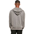 Asphalt - Pack Shot - Build Your Brand Mens Acid Wash Oversized Hoodie