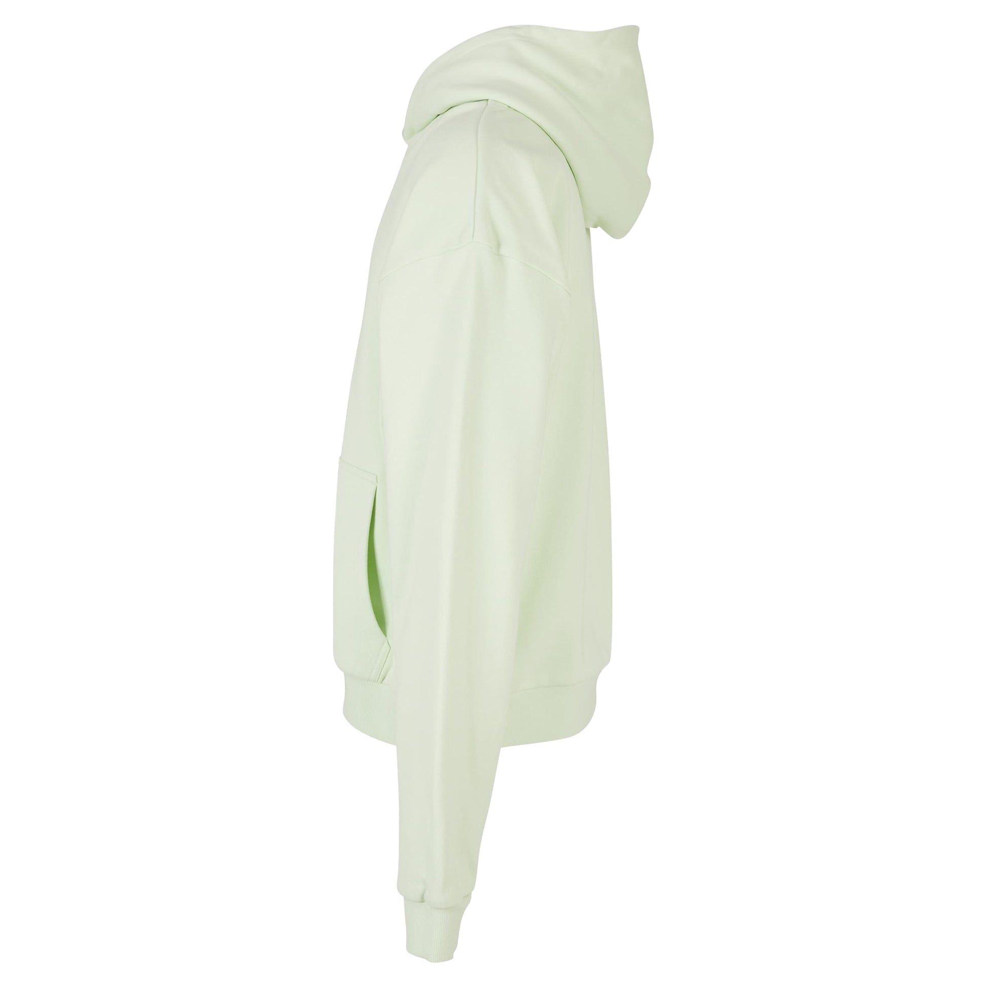 Light Mint - Side - Build Your Brand Mens Ultra Heavyweight Hoodie