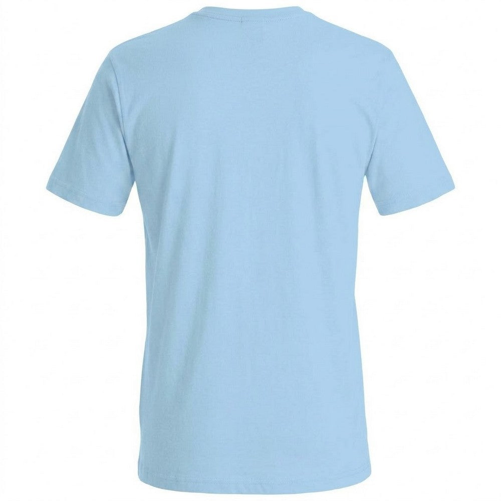 Baltic Blue - Back - Build Your Brand Mens Acid Wash T-Shirt