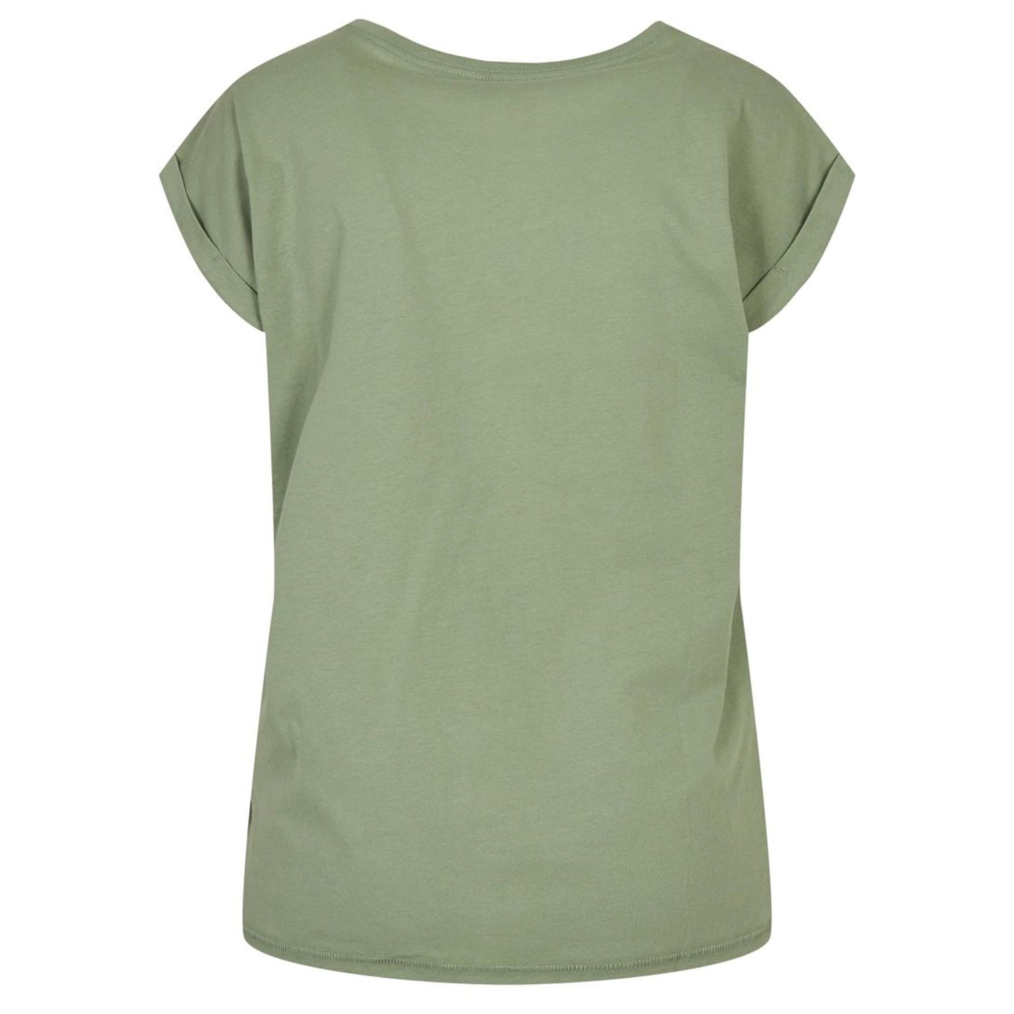 Magic Salvia - Back - Build Your Brand Womens-Ladies Extended Shoulder T-Shirt