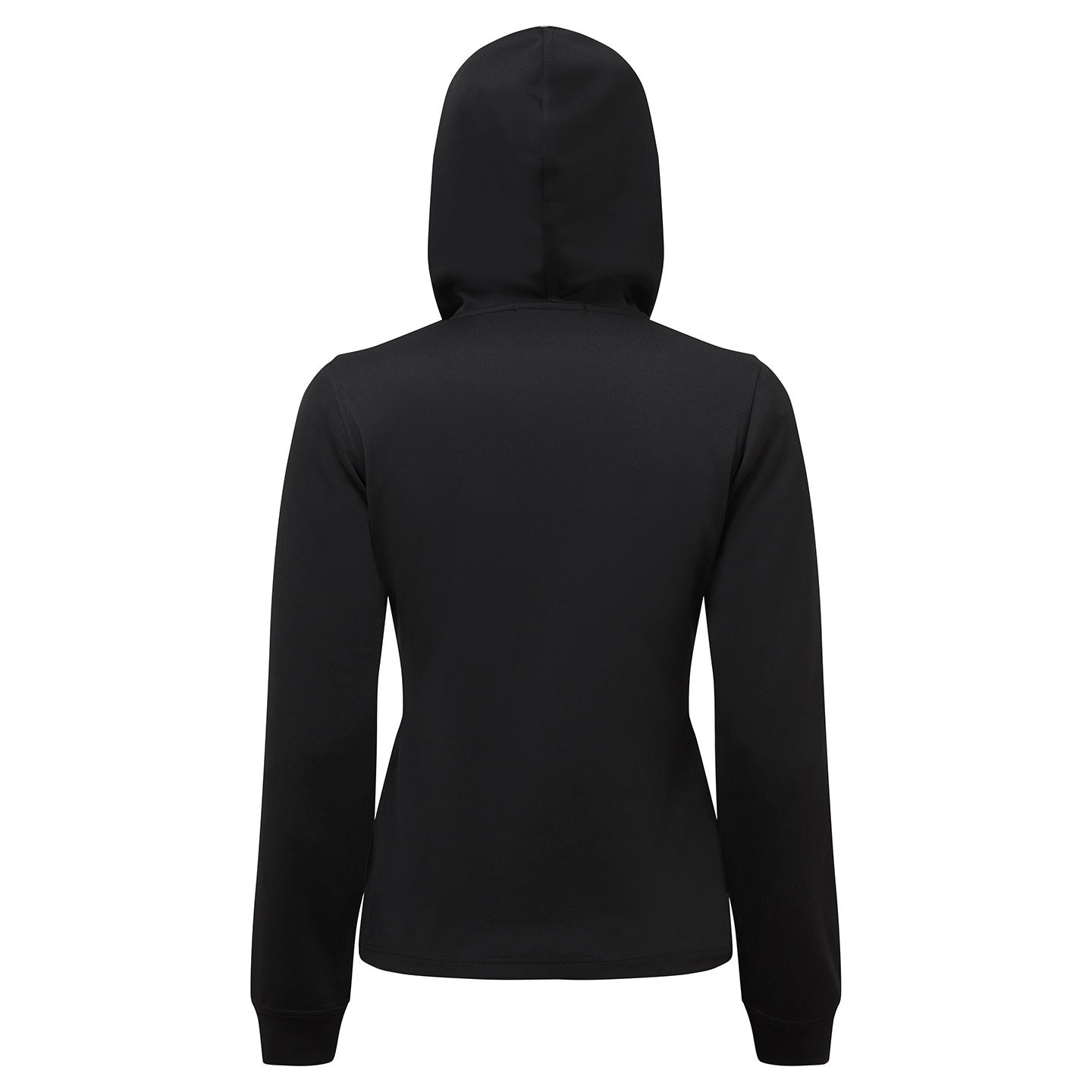 Black - Back - TriDri Womens-Ladies Spun Dyed Hoodie
