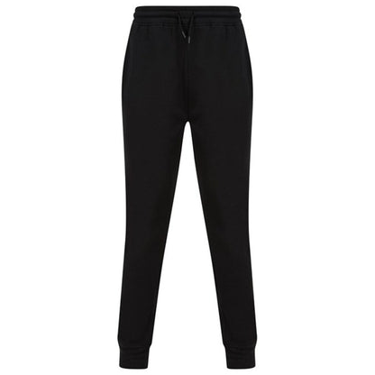 Black - Front - Tombo Unisex Adult Athleisure Jogging Bottoms
