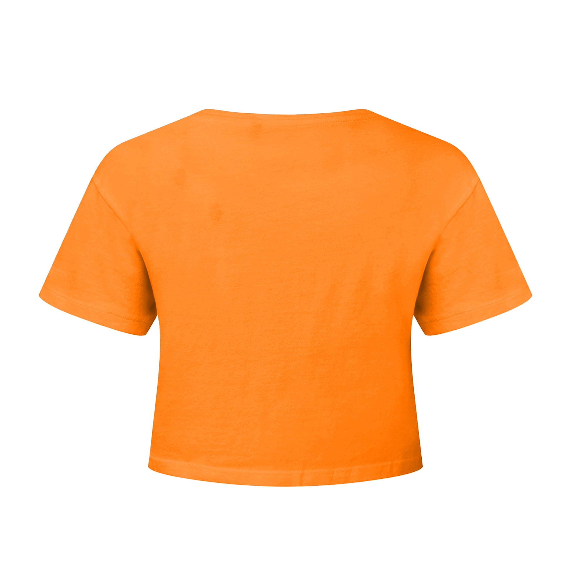 Orange - Back - TriDri Womens-Ladies Crop Top