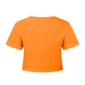 Orange - Back - TriDri Womens-Ladies Crop Top