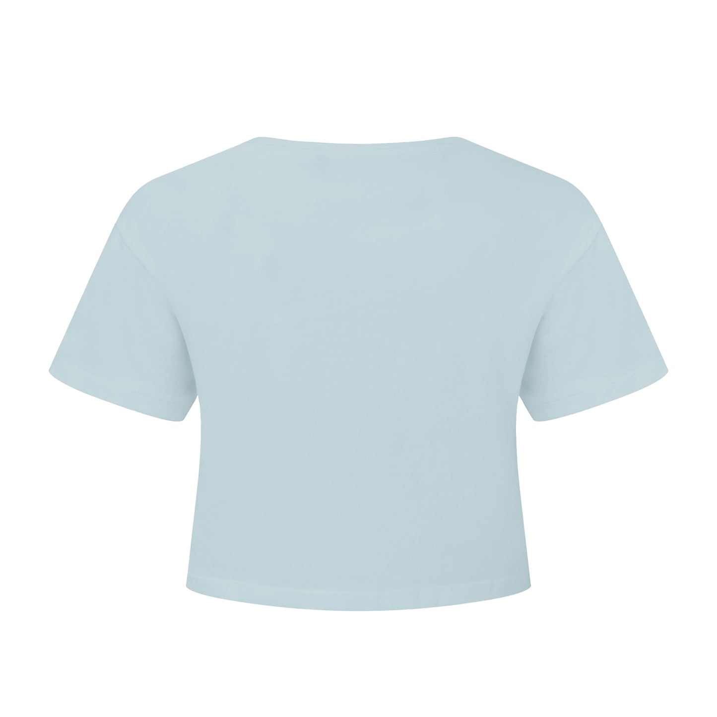 Sky Blue - Back - TriDri Womens-Ladies Crop Top