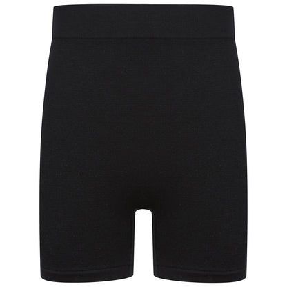 Black - Front - Tombo Girls Seamless Cycling Shorts