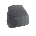 Graphite Grey - Front - Beechfield Original Patchwork Recycled Beanie