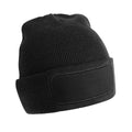 Black - Front - Beechfield Original Patchwork Recycled Beanie