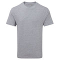 Grey Marl - Front - Anthem Mens Heavyweight T-Shirt
