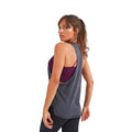 Charcoal - Back - TriDri Womens-Ladies Organic Tank Top