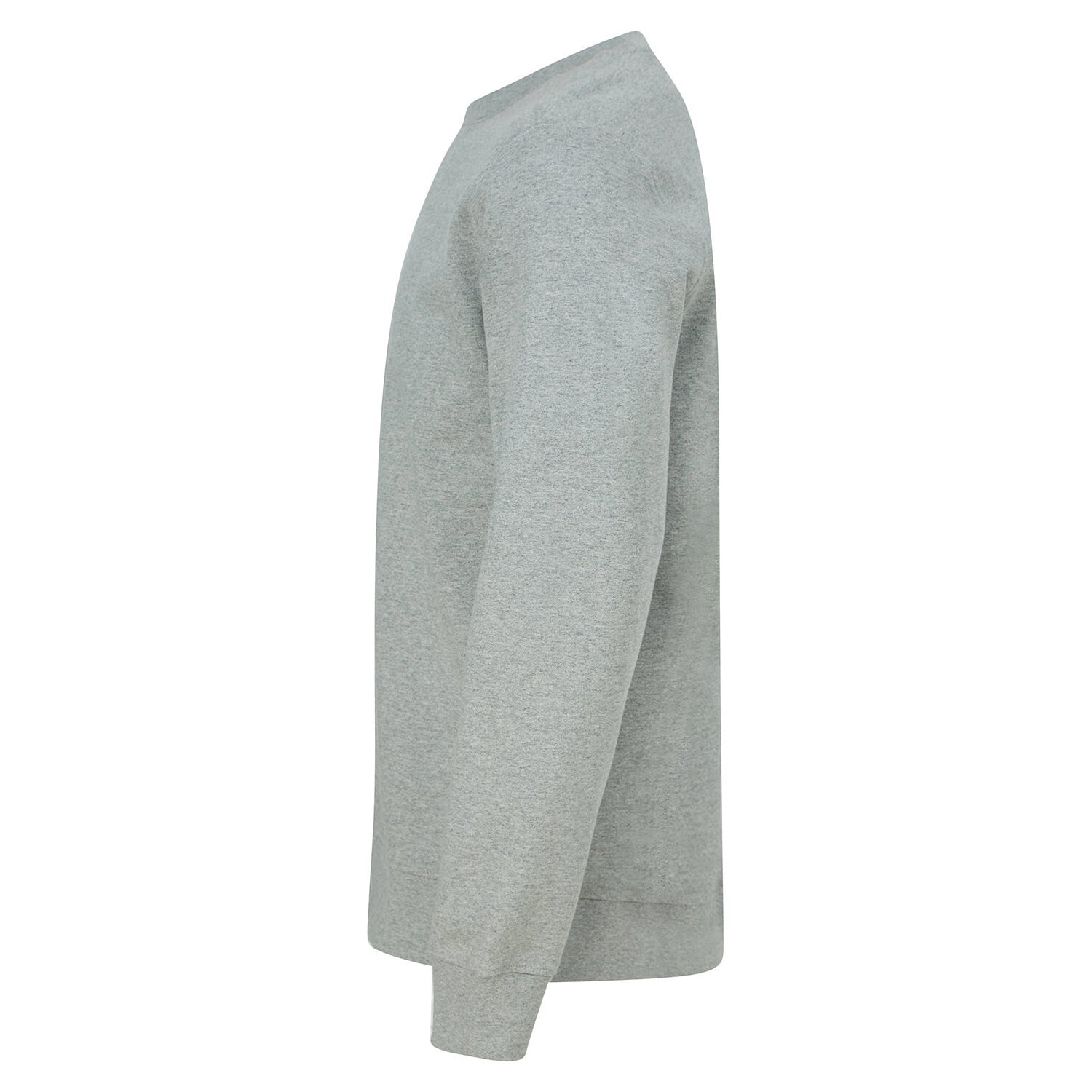 Heather Grey - Pack Shot - Henbury Unisex Adult Sustainable Sweatshirt