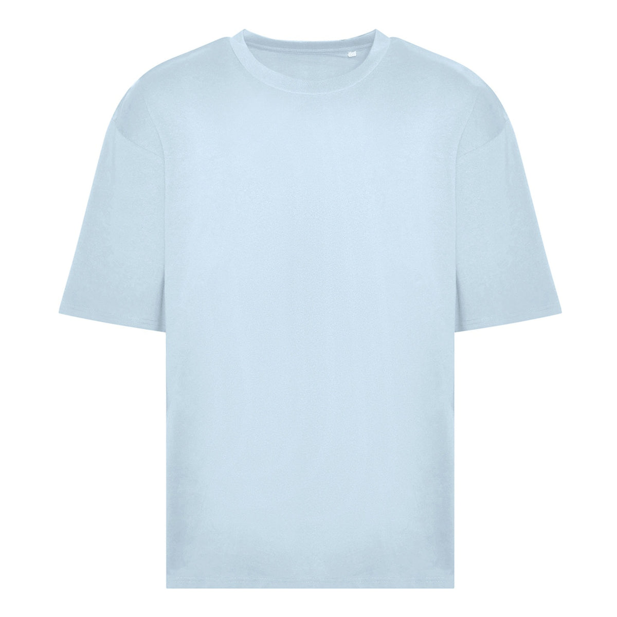 Sky Blue - Front - Awdis Mens 100 Oversized T-Shirt