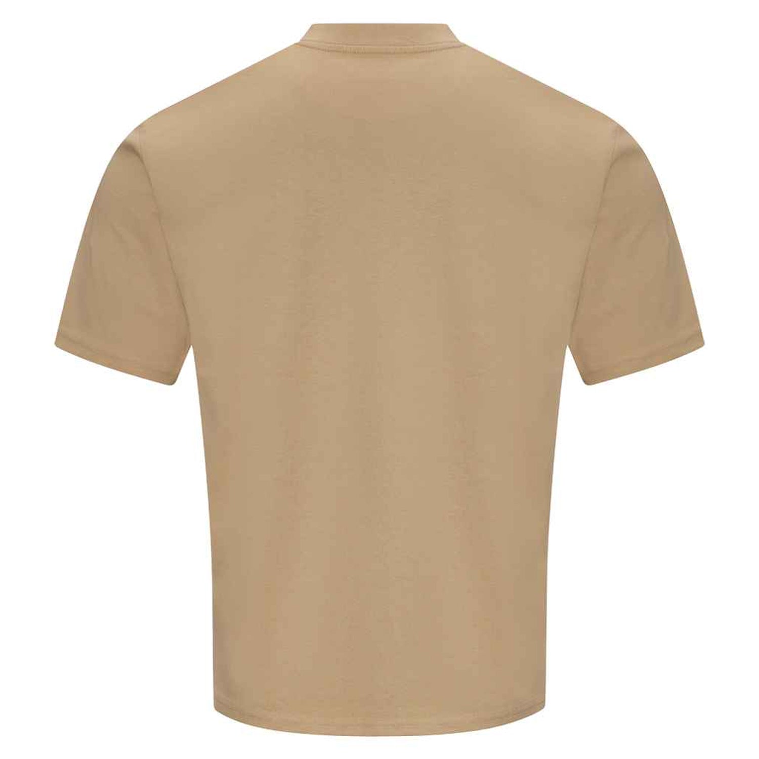 Desert Sand - Back - Awdis Mens 100 Oversized T-Shirt
