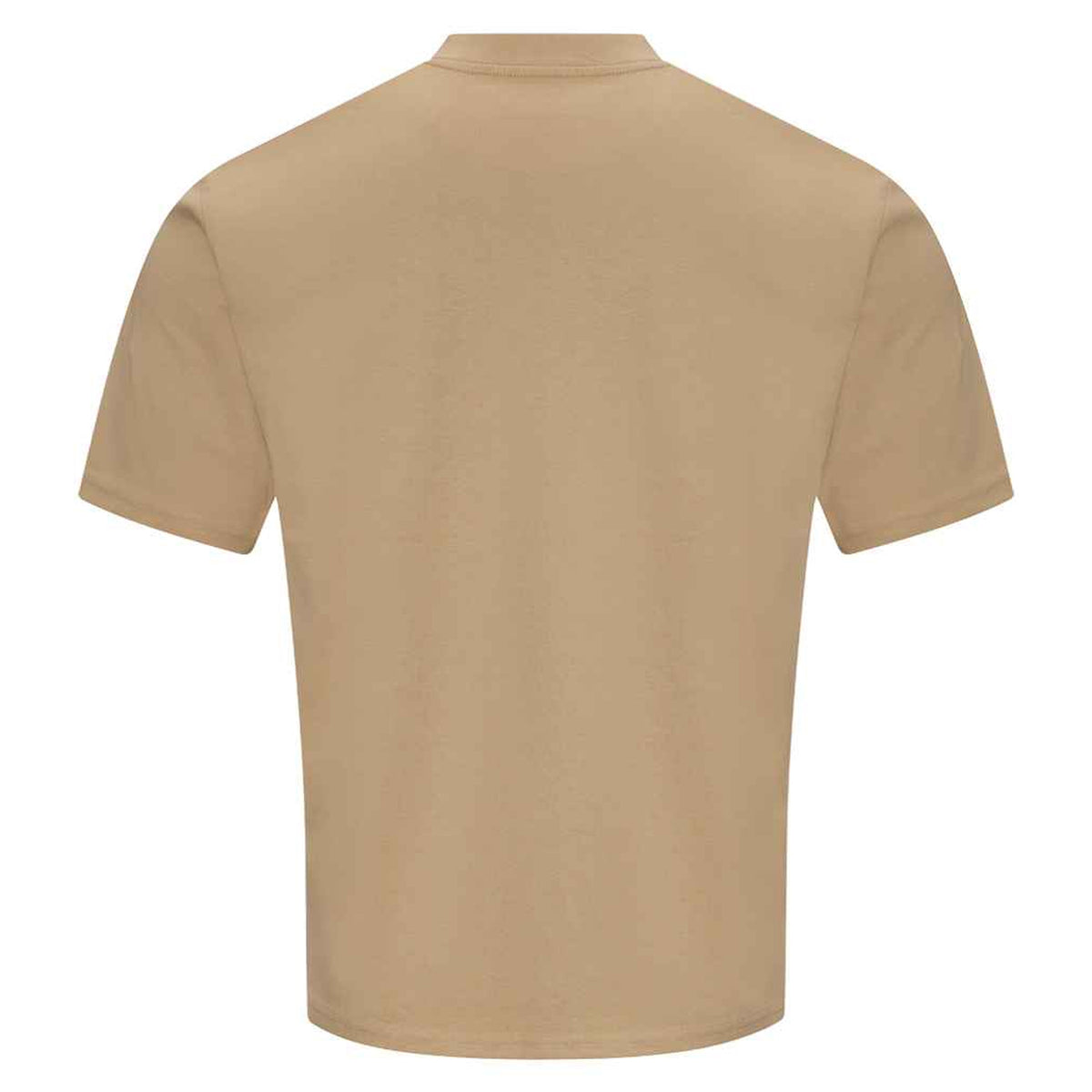 Desert Sand - Back - Awdis Mens 100 Oversized T-Shirt