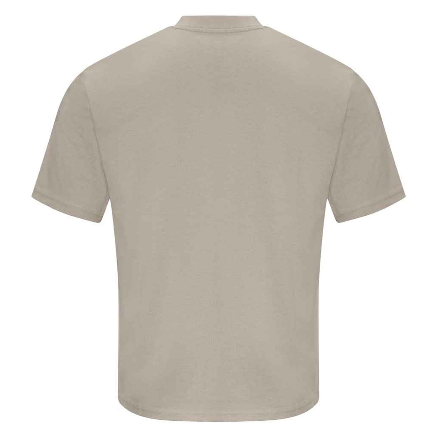 Natural Stone - Back - Awdis Mens 100 Oversized T-Shirt