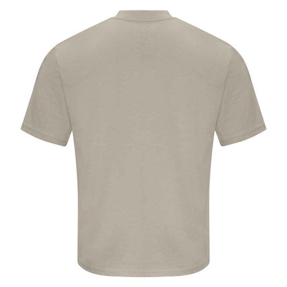 Natural Stone - Back - Awdis Mens 100 Oversized T-Shirt