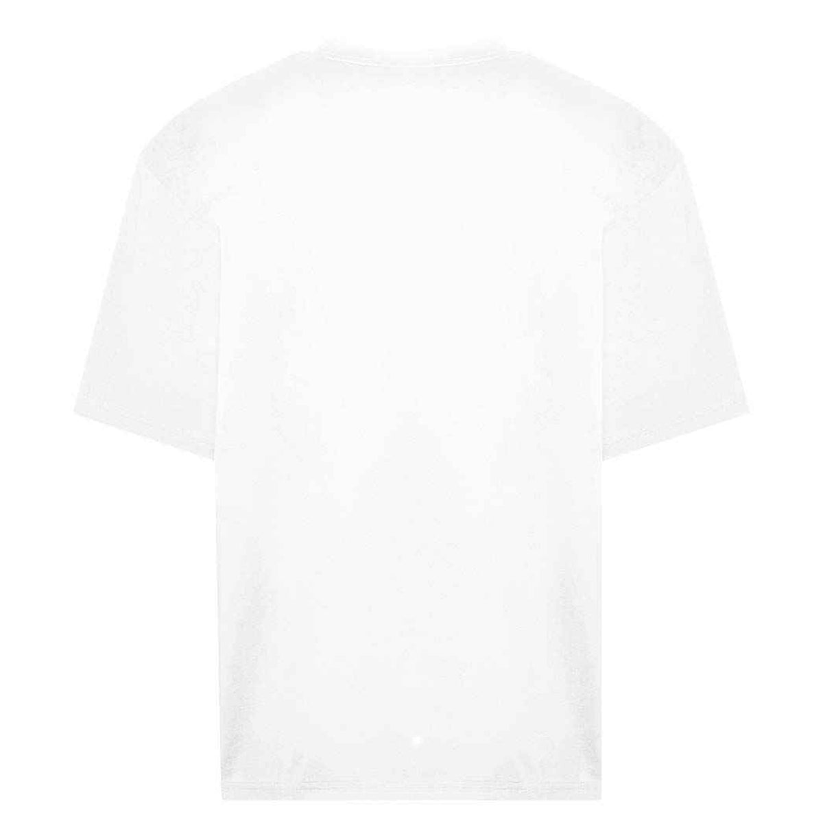 White - Back - Awdis Mens 100 Oversized T-Shirt