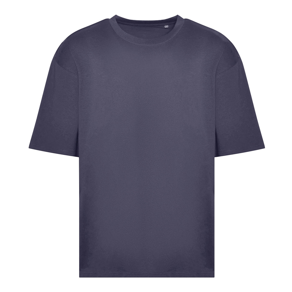 Shark Grey - Front - Awdis Mens 100 Oversized T-Shirt
