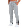 Grey Melange - Back - TriDri Mens Spun Dyed Jogging Bottoms