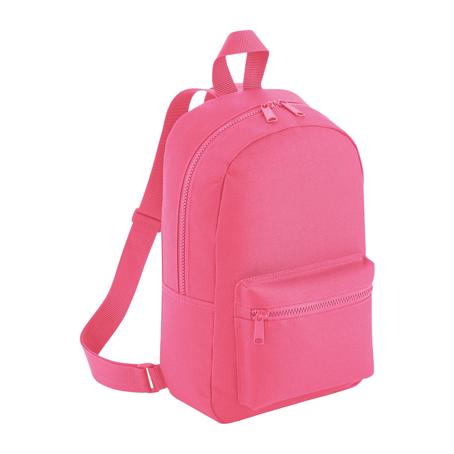 Candy Pink - Front - Bagbase Essential Fashion Mini Backpack