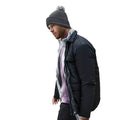 Graphite Grey-Light Grey - Side - Beechfield Snowstar Recycled Beanie