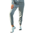 Grey Melange - Side - TriDri Womens-Ladies Spun Dyed Melange Jogging Bottoms