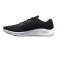 Black-White - Side - Under Armour Womens-Ladies Pursuit 3 Trainers