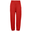 Red - Front - Maddins Kids Unisex Coloursure Jogging Pants - Jog Bottoms - Schoolwear
