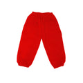 Red - Side - Maddins Kids Unisex Coloursure Jogging Pants - Jog Bottoms - Schoolwear