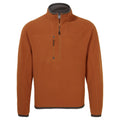 Potters Clay Marl - Front - Craghoppers Mens Expert Half Zip Active Fleece Top