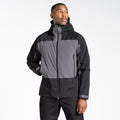 Carbon Grey-Black - Back - Craghoppers Mens Expert Active Waterproof Jacket