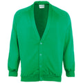 Emerald - Front - Maddins Childrens Unisex Coloursure Cardigan - Schoolwear